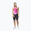 Combinezon de triatlon pentru femei Alé Crazy pink combo 2