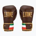 Mănuși de box LEONE 1947 Italy '47 black/white/brown 2