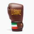 Mănuși de box LEONE 1947 Italy '47 black/white/brown 2