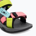 Sandale pentru copii CMP Hamal lagoon/pink fluo/acid 7