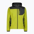 Geacă softshell pentru bărbați CMP 3A01787N Zip Hood cardamom/black pine