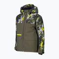 Geacă de schi pentru copii CMP 36W0714P Fix Hood olive/acido 2