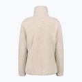 Bluză fleece pentru femei CMP 36P2506 bianco gesso/kaky 2