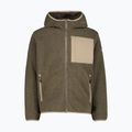 Palton căptușit pentru bărbați CMP 36K2247 Fix Hood Parka teak mel