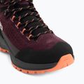 Încălțăminte de trekking pentru femei CMP Vertyx Mid Waterproof blackberry/marigold 7