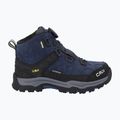 Încălțăminte de trekking pentru copii CMP Kiruna Mid Fitgo Fleece Wp blue ink/yellow 2
