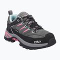 Încălțăminte de trekking pentru copii CMP Rigel 2.0 Low Waterproof grey/acquarius/pink fluo