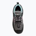 Încălțăminte de trekking pentru copii CMP Rigel 2.0 Low Waterproof grey/acquarius/pink fluo 5