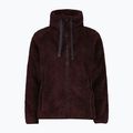 Bluză fleece pentru femei CMP 36P2506 black berry/lighter