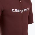 Tricou de ciclism pentru bărbați Castelli Prologo Lite deep bordeaux/ silver gray 3