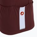 Tricou de ciclism pentru bărbați Castelli Prologo Lite deep bordeaux/ silver gray 4