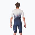 Costum de cislism pentru bărbați Castelli Core Tri belgian blue/white 3