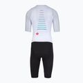 Combinezon de ciclism pentru femei Castelli Free Sanremo 3 SS in white/black 2