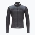 Longsleeve de ciclism pentru bărbați Castelli Apice Thermal dark gray/smoky gray/silver gray