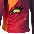Longsleeve de ciclism pentru bărbați Castelli Amplify Thermal dark night shade/red/vivid orange 5