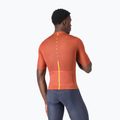 Tricou de ciclism pentru bărbați Castelli Drittone Logo paprika/mango mojito 2
