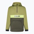 Bluză softshell pentru bărbați Oakley TNP Nose Grab Softshell Hoodie new dark brush/fern