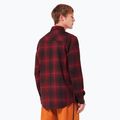 Tricou pentru bărbaț Oakley Butter Flannel Shirt black/grenache check 3