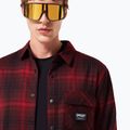 Tricou pentru bărbaț Oakley Butter Flannel Shirt black/grenache check 4