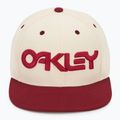 Șapcă pentru bărbați Oakley Mark III arctic white/iron red 2