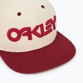 Șapcă pentru bărbați Oakley Mark III arctic white/iron red 3