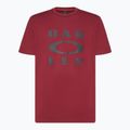 Tricou pentru bărbați Oakley Bark Ellipse Tee iron red