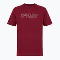 Tricou pentru bărbați Oakley Wire B1B Tee iron red