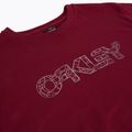 Tricou pentru bărbați Oakley Wire B1B Tee iron red 3