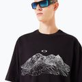 Tricou pentru bărbați Oakley Wired Mtn Scape Tee blackout 4