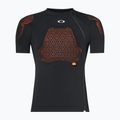 Tricou de ciclism pentru bărbați cu protecții Oakley Drop In D30 Full Impact blackout 7