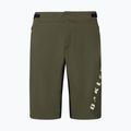 Pantaloni scurți de ciclism pentru bărbați Oakley Free Ride army green