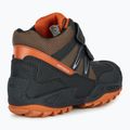 Încălțăminte junior Geox New Savage Abx black/dark orange 10