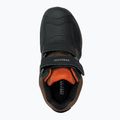 Încălțăminte junior Geox New Savage Abx black/dark orange 11