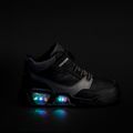 Încălțăminte pentru copii Geox Illuminus black/dark grey 7