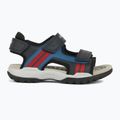 Sandale pentru juniori Geox Borealis ocean blue/red 9