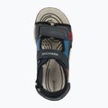 Sandale pentru juniori Geox Borealis ocean blue/red 13