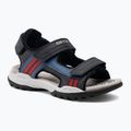 Sandale pentru juniori Geox Borealis ocean blue/red