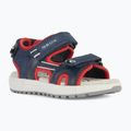 Sandale pentru juniori Geox Alben ocean blue/red 8