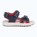 Sandale pentru juniori Geox Alben ocean blue/red 9