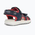 Sandale pentru juniori Geox Alben ocean blue/red 11