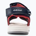Sandale pentru juniori Geox Alben ocean blue/red 6