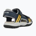 Sandale pentru juniori Geox Borealis ocean blue/gold 11