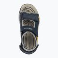 Sandale pentru juniori Geox Borealis ocean blue/gold 13