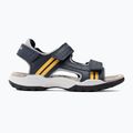 Sandale pentru juniori Geox Borealis ocean blue/gold 2