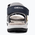 Sandale pentru juniori Geox Borealis ocean blue/gold 6