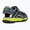 Sandale pentru juniori Geox Borealis avio/lime 11