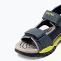 Sandale pentru juniori Geox Borealis avio/lime 7