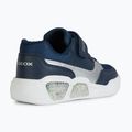Încălțăminte pentru junior Geox Illuminus ocean blue/silver 12