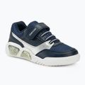 Încălțăminte pentru junior Geox Illuminus ocean blue/silver