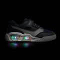 Încălțăminte pentru junior Geox Illuminus ocean blue/silver 8